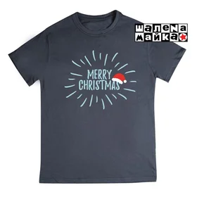 Прикольные футболки: Merry Christmas Колпак